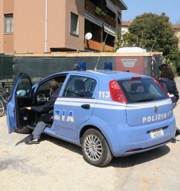 Una pattuglia della polizia 