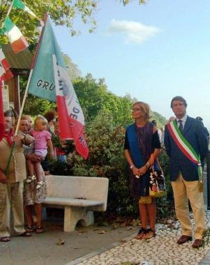 Un momento della cerimonia 