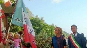 Un momento della cerimonia