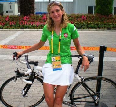 La campionessa Edita Pucinskaite      