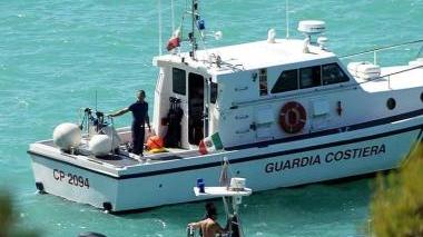 Le ricerche del ragazzo tedesco disperso in mare