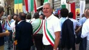 Rinaldo Vanni durante la manifestazione