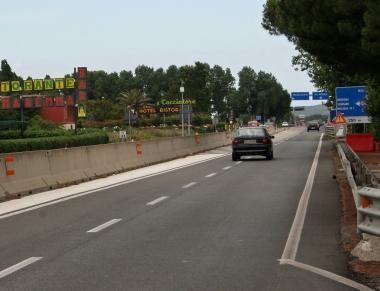 <b>AURELIA</b> La statale allaltezza delle Quattro Strade di Orbetello 