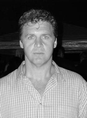 <b>PARTENZE &amp; ARRIVI. </b> Riccardo Squarcini e a sinistra Massimo Goti     