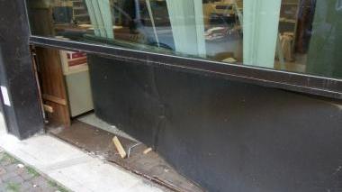 <b>PERTUGIO </b>Dal quale i due rapinatori sono entrati all’interno dell’ agenzia della Banca popolare dell’Etruria