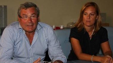 Da sinistra Lamberto Gestri e Monica Fratoni