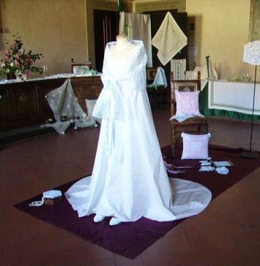 Labito da sposa in mostra 