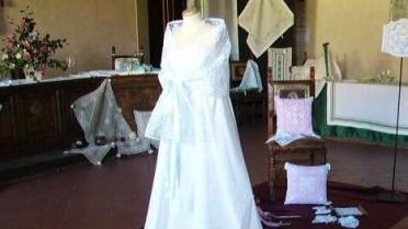 L’abito da sposa in mostra