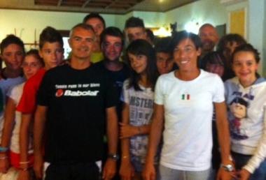 <b>TENNIS. </b>I ragazzi del Tc Pisa con Francesca Schiavone 