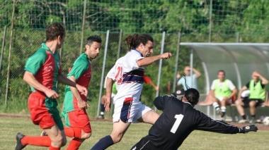 Una partita del campionato Amatori Uisp