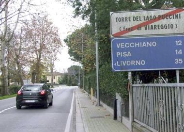 Il tratto di strada teatro del malore    