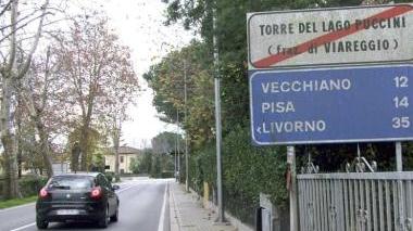Il tratto di strada teatro del malore
