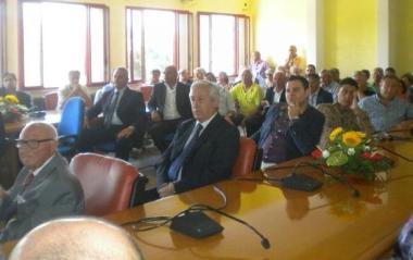 <b>LA FIRMA.</b> Del gemellaggio 