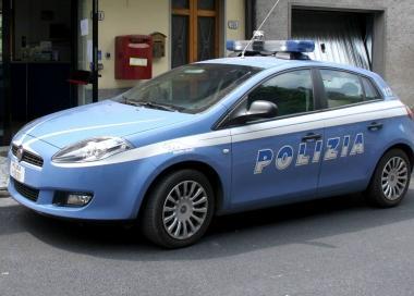 <b>IN SERVIZIO.</b> Una volante della polizia 