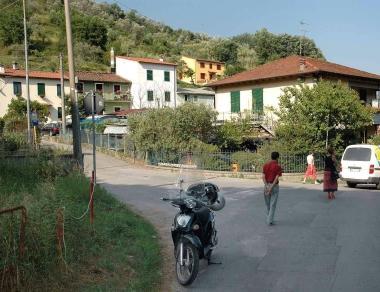 Uno scorcio del paese di Torbecchia  