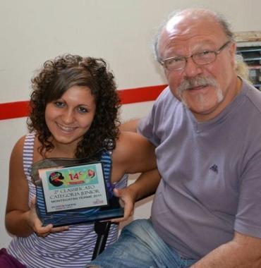 Benedetta Lupi d'argento al concorso di Montecatini