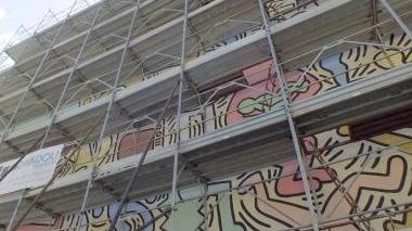 Al via il restauro di "Tuttomondo" di Keith Haring