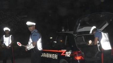 Una pattuglia dei carabinieri