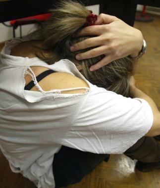 Unimmagine simbolica del dramma che vivono le donne perseguitate  