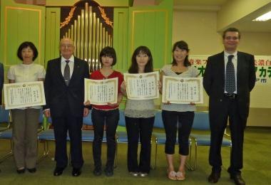 I vincitori del corso di musica per organo      