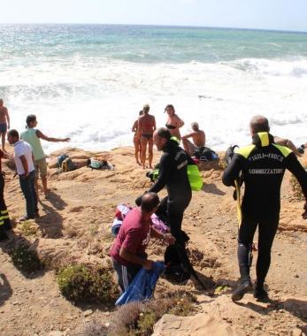 I tentativi di soccorso durante la tragedia di Calafuria   