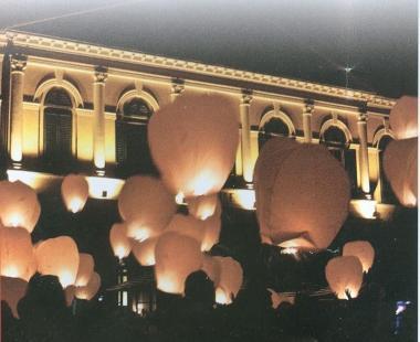Luminarie e rificolone per le vie di Casciana Terme 
