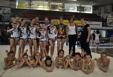 <b>BRAVE.</b> Alcune ragazze dellAsd Tirrenia 