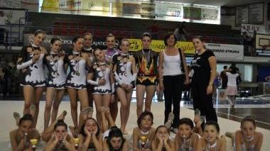 <b>BRAVE.</b> Alcune ragazze dell’Asd Tirrenia