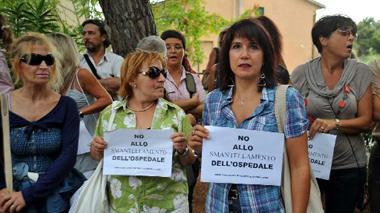 I sindaci contro lo smantellamento di ortopedia