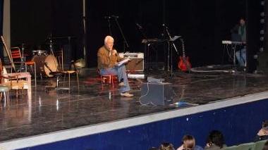 La platea del teatro Verdi durante un incontro