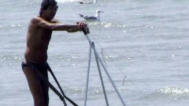 Pesca delle arselle