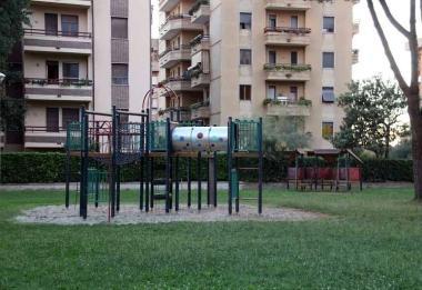<b>PITTURA.</b> Il parco dei Ciliegi dove si &egrave; tenuta la mostra       