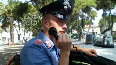 Intervento dei carabinieri al mercato