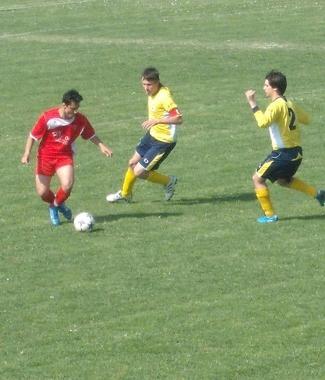Unazione di gioco di una partita juniores   