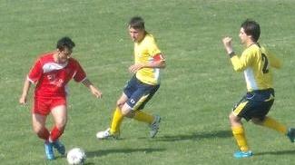 Un’azione di gioco di una partita juniores