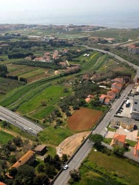 Larea dove sorger&agrave; il nuovo ospedale 