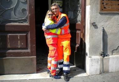 <b>VOLONTARIATO, CHE PASSIONE. </b>Chiara e Roberto da cinque anni sono volontari della Svs 