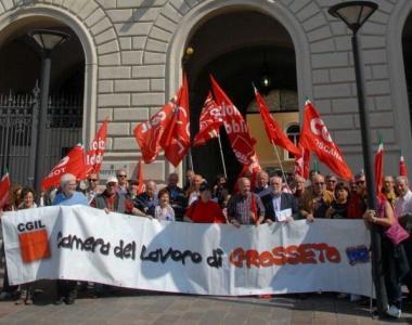 <b>CGIL</b> Una manifestazione in piazza del sindacato     