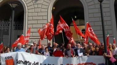 <b>CGIL</b> Una manifestazione in piazza del sindacato