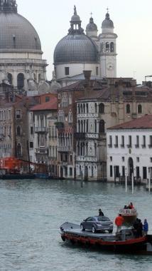 <b>VENEZIA</b> Uno scorcio suggestivo del Canal Grande  