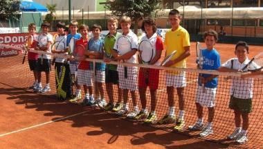 <b>TENNIS. </b>I ragazzi del Club Italia              