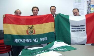 <b>LA FESTA.</b> Dei toscani che vivono allestero a Roccastrada 