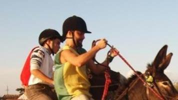 <b>IN SELLA.</b> Per il palio dei ciuchi a Vetulonia