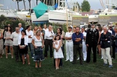 I presenti allinaugurazione di Azzurra Yachting 