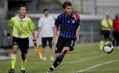 <b>ATTACCO. </b>Strizzolo oggi contende una maglia da titolare a Perna 