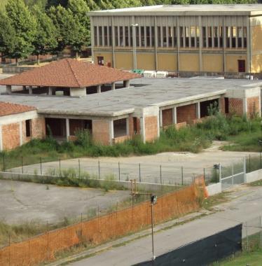 Lasilo in fase di costruzione a S. Anna     