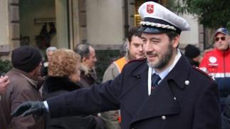 <b>MUNICIPALE. </b>Sotto, l’assessore Pastechi A destra, il comandante Strippoli