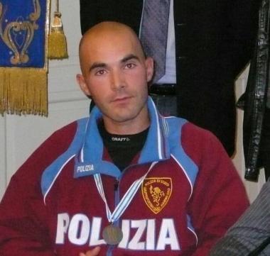 Lorenzo Bertini, presidente della Canottieri Pontedera; a destra in coppia con Elia Luini ai Mondiali di Bled 