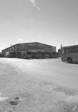 Il deposito Autobus in concessione allAtl in via dei Parmigiani   