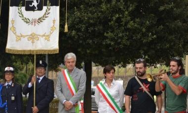 Un momento della cerimonia 